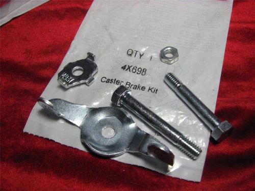 Caster Brake Kit 1F000179697R 4X698 Side Cam Pinch Type for 3,4,5&#034; Wheels