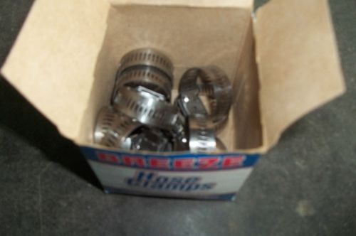 Breeze 10 hose clamps NEW
