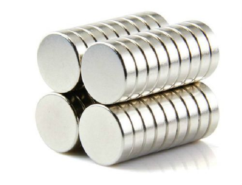 100PCS Strong Rare Earth Neodymium Disc Magnets 6 x 1.5mm (1/4 x 1/16 inch)