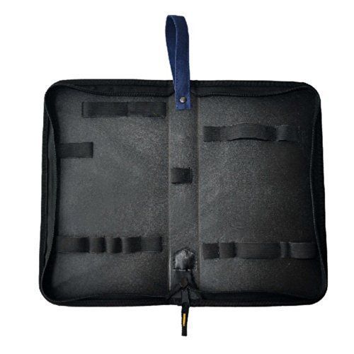 Bluecell Blue Multi-Purpose Zipper 12-Inch Tool Pouch Bag Carrier