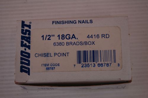 Duo-fast  1/2&#034;  18 ga. brad nails  (4416 rd) for sale