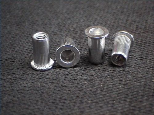 Blind rivet nuts m5 5mm alum 100pc free s&amp;h (rivnuts riv nut nutsert nutserts) for sale