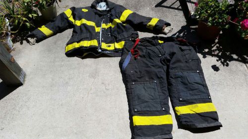 Morning pride turnout gear set....coat size 54x36 1/2....pants size 47x43 for sale