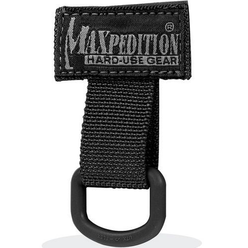 Maxpedition 1713b black tactical t-ring for pals channel 3&#034; tall x 2&#034; wide for sale