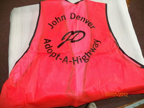 John Denver Adopt-a-Highway safety vest