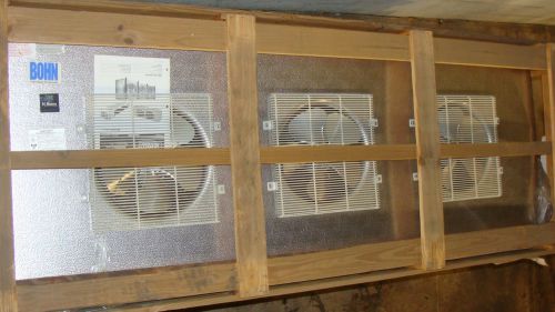 New 3 fan air defrost walk in cooler evaporator 15,600 btu&#039;s r22 ec motors 115v for sale