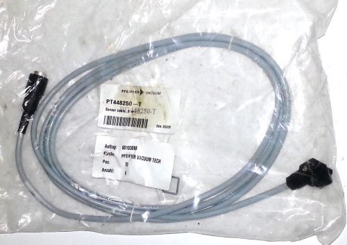 New pfeiffer vacuum sensor cable pt 448 250-t 3 meters for sale