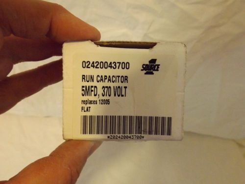 New Source One York #02420043700 Run Capacitor 5 MFD 370 V Replaces 12005 Flat