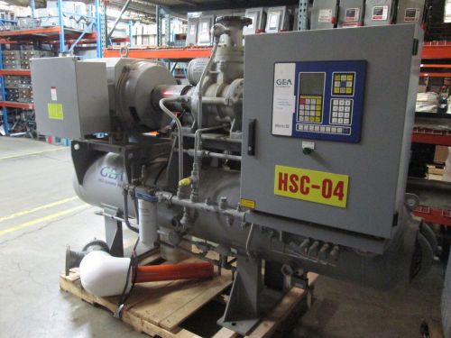 GEA Compressor 125GM 200HP Motor MAWP 300PSI@500°F MDMT -20°F@300PSI Used