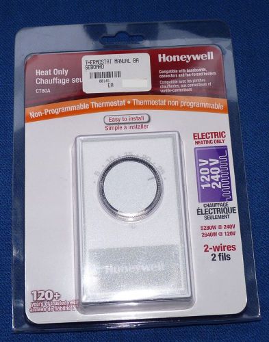 Honeywell  non-programmable electric heat (baseboard) Thermostat 2640/5240 Watt