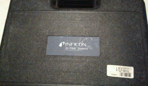 Inficon d-tec select refrigerant leak detector 712-202-g1 for sale
