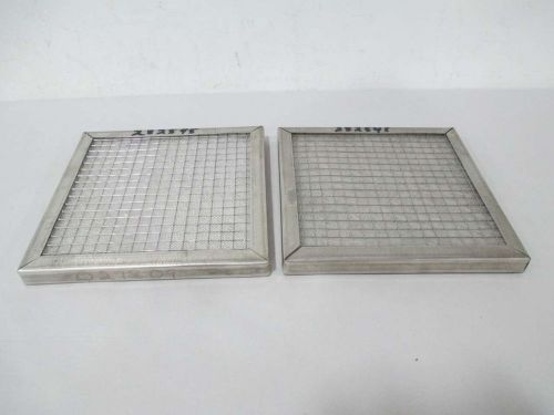 LOT 2 NEW 9-3/4 X 9-3/4 X 7/8IN AIR FILTER ELEMENT D367322