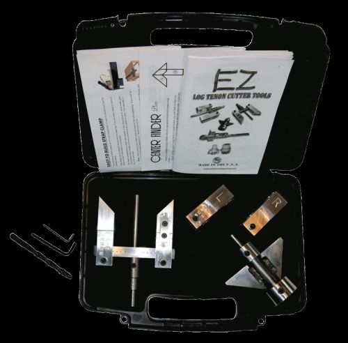 complete E-Z LOG TENON kit 90 degree and 45 adjustable