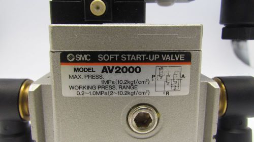 SMC SOFT START -UP VALVE MODEL AV2000 &amp; DC10-13V