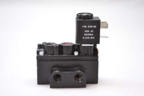 New aro a211ss-120-a 120v-ac 1/8 in npt solenoid valve d417891 for sale