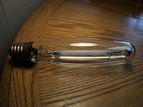 Vintage GE Lucalox Lamp LU 400 High Pressure Sodium Bulb