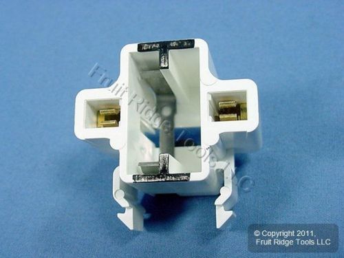 Leviton compact fluorescent lamp holder cfl light socket gx23 26720-100 bagged for sale