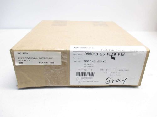 NEW REXNORD D880K3.25 TABLETOP CHAIN 10FT 3-1/4 IN CONVEYOR BELT D441455