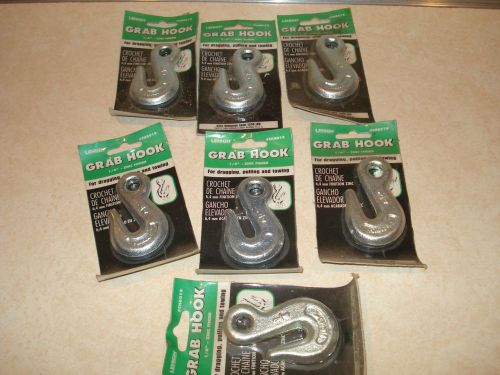 Lehigh 1250 lb. x 1/4 in. Alloy Clevis Grab Hook CH8019 LOT OF 7