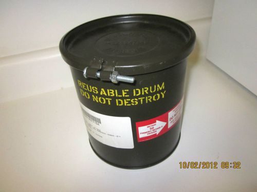 2 US army 1 G drums water air tight steel survival container cans dryer crystals