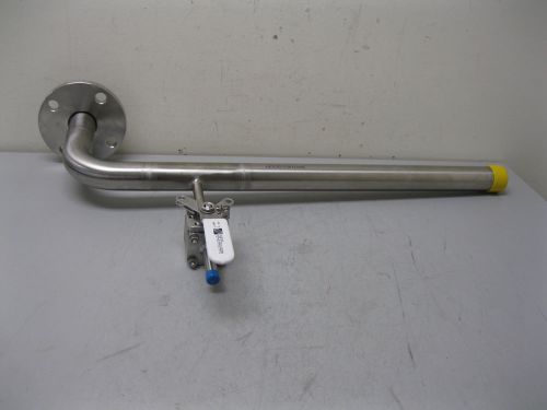 Svf 1500# ss butt weld x flange ball valve assembly new a12 (1689) for sale