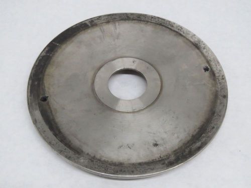 Tri clover 1-1/8in id 6-1/4in od pump backing plate stainless b324995 for sale