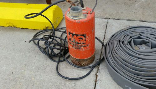 Mq submersible pump 2&#034; with hoses