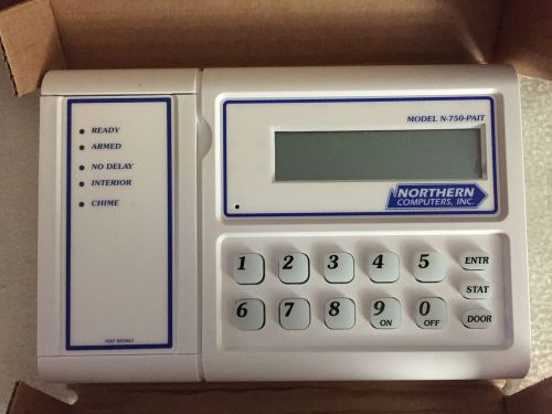 Northern Computers N-750-PAIT Programming/Access Touchpad Interface Keypad NOS