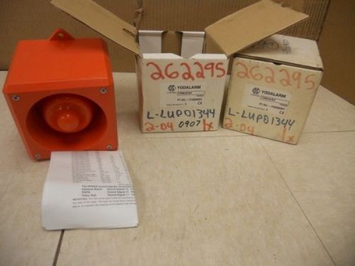 Lot of 2 - New Clifford &amp; Snell Yodalarm YA50 Industrial Audible Signal 24VDC