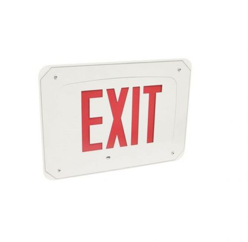 Philips chloride scn1rbaict emergency led symmetry cast aluminum exit sign for sale