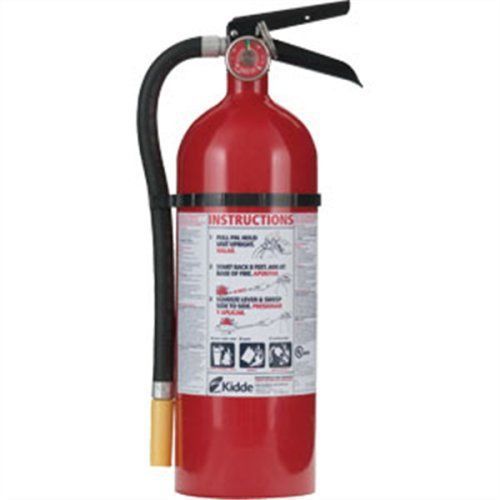 Kidde pro line 5 lb abc fire extinguisher w/ metal vehicle bracket for sale