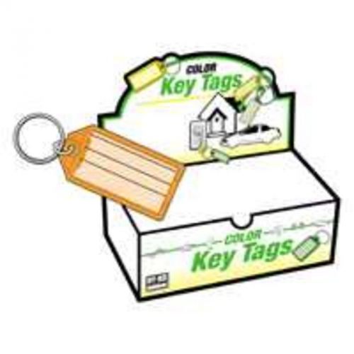 Tag Id Key Plstc (1) Splt Ring HY-KO PRODUCTS Key Storage KB143-100 Assorted
