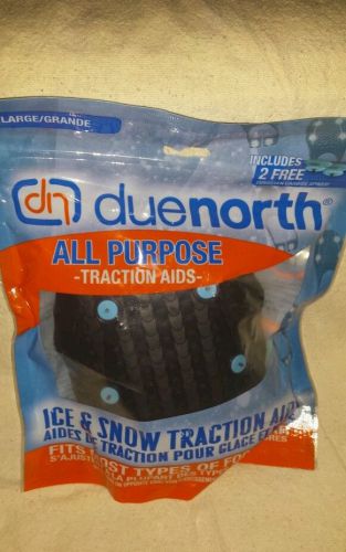 DUE NORTH All Purpose Ice Traction Aids Large for most footwear