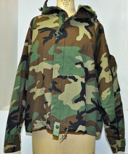 Military bdu woodland over-garmet jacket large/regular for sale