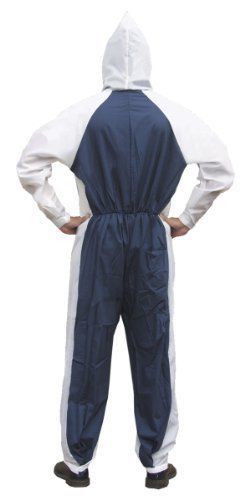 SAS Safety 6937 Moonsuit Nylon Front/Cotton Back Coverall  Medium