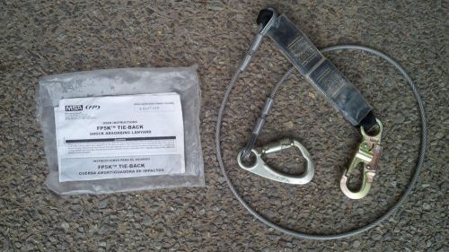 Msa 10047086 - fp5k tie- back shock absorbing lanyard for sale