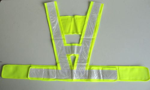 1 PCS Reflective Safety Vest/waistcoat by Sport or work fluorescence yellow
