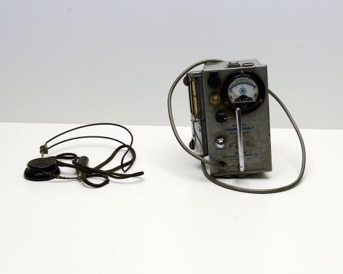 Vintage Geiger Counter with Headphone Model 107B