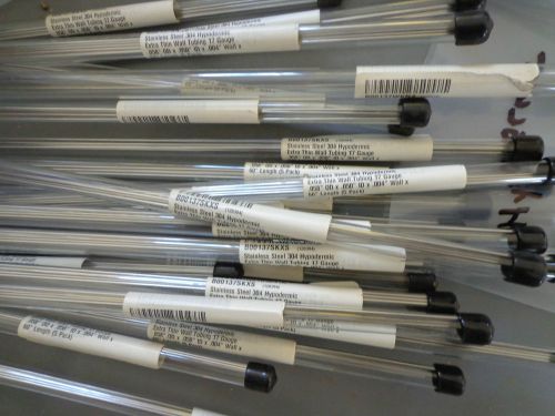 20pc stainless steel 304 extra thin wall hypodermic tubing .058 od x .050 for sale