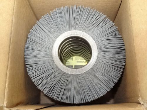 new OSBORN 20667, 6&#034; x 1/2&#034; x 2&#034; I.D. ATB Narrow Face Abrasive Brush Wheel 180SC