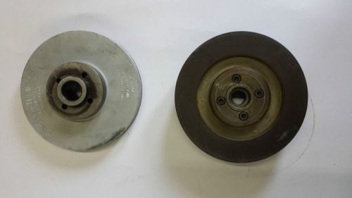 Cincinnati milacron / walters grinding wheels with hubs ! for sale