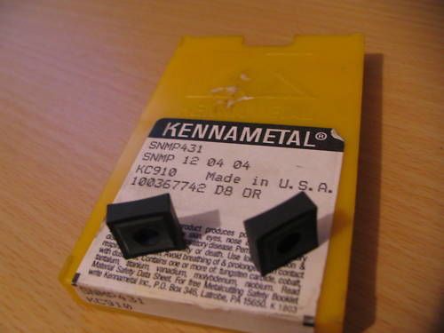 KENNAMETAL SNMP-431 KC910 SQUARE INSERTS