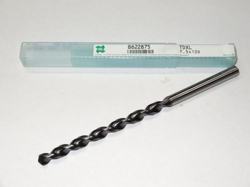 Osg 7.5mm 0.2953&#034; wxl fast spiral taper long length twist drill cobalt 8622875 for sale