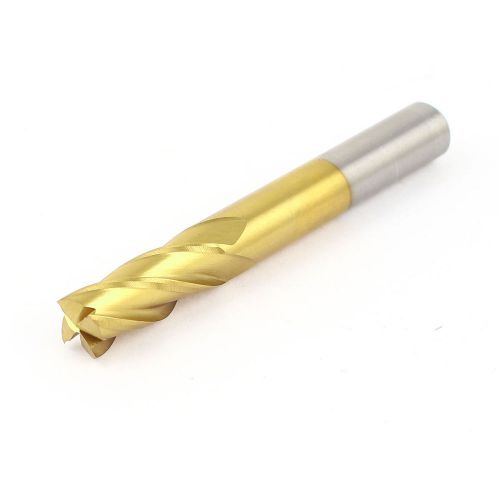 8mm x 20mm hss straight shank 4 flute end milling cutter 2.5&#034; length for sale