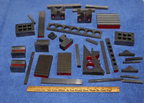 Machinist tools planer gage block parallels jigs guides lathe bit blanks vintage for sale