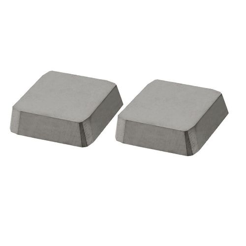 2 Pcs Welding Blade Square Cemented Carbide Inserts for Turning Lathe