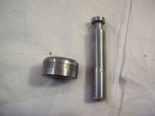 9/16 Punch &amp; die set for Roper Whitney No.16 Bench Punch 0.563 200160563