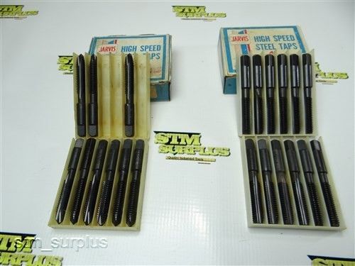 New!!! lot of 21 hss javis steel hand taps 3/8&#034;- 16nc for sale