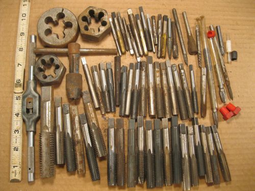 lot tap die shop tool hardware metal cutting threaded fabricate repair reamer