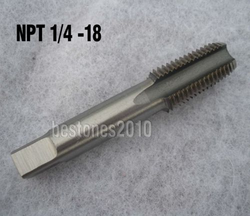 Lot 5pcs hss 60 degree pipe taps npt 1/4-18 tpi tap threading tools cheaper for sale